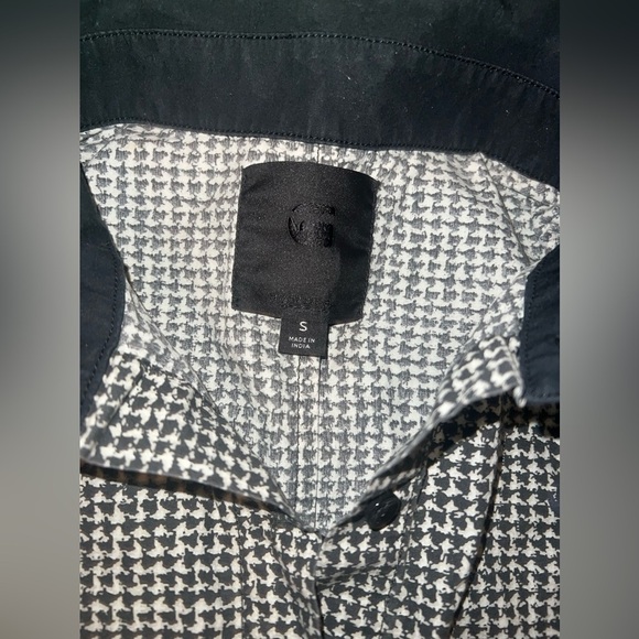 G-Star Mini Chic Black and White Checkered Dress size Small - Picture 4 of 8